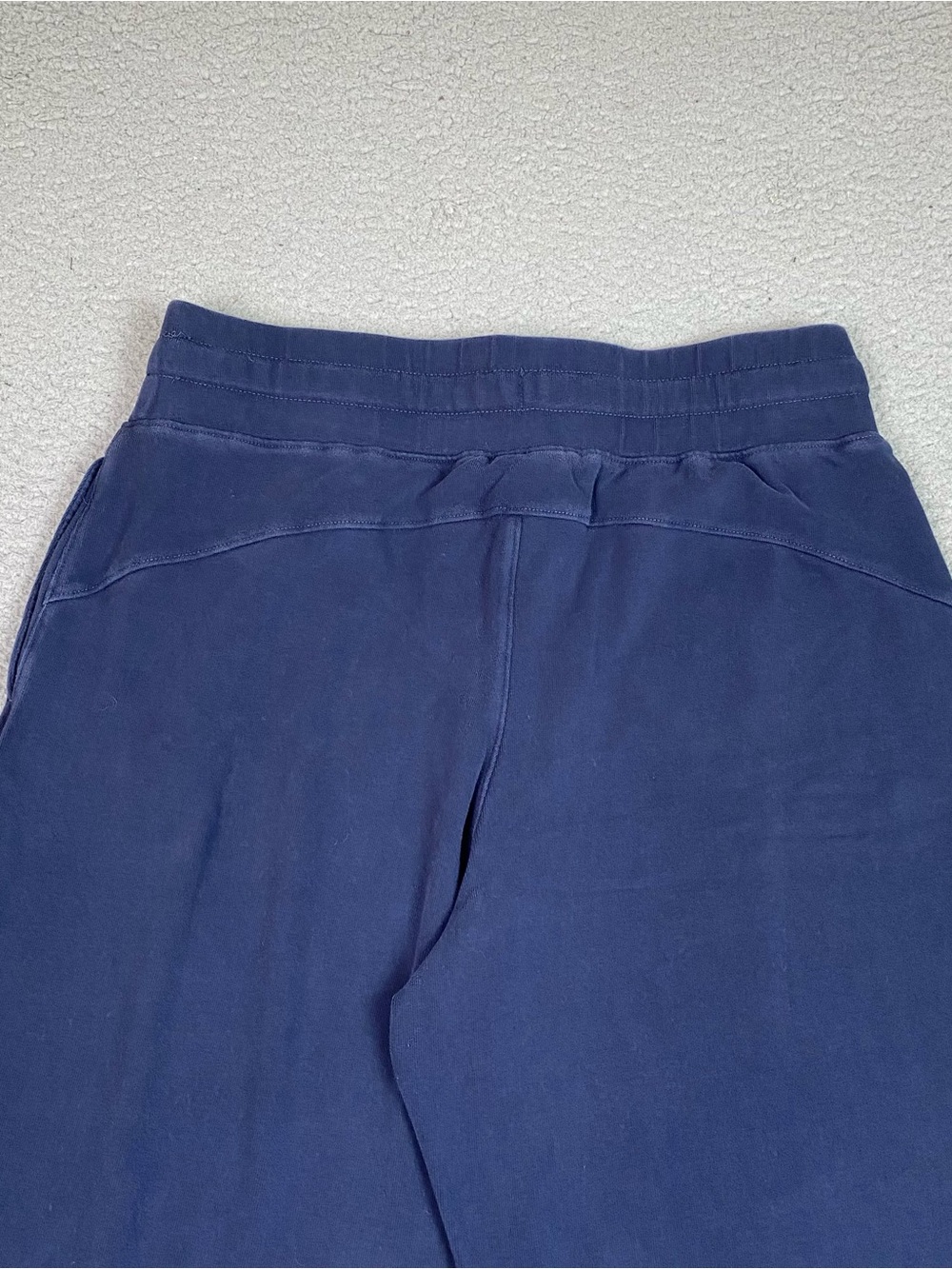 Pact Organic Sweatpants Women's Size L Blue Wide Leg Cotton Stretch Large *** - Picture 6 of 14